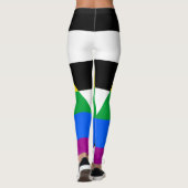 Leggings Drapeau d'allié straight (Dos)
