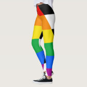 Leggings Drapeau d'allié straight (Gauche)