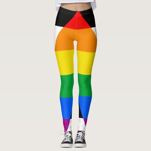 Leggings Drapeau d'allié straight (Devant)
