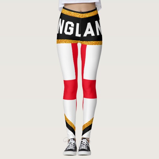 Leggings Drapeau d'Angleterre (Devant)