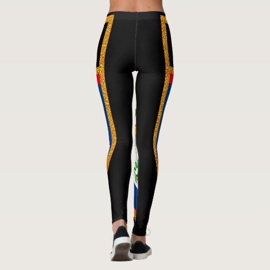 Leggings Drapeau de Belize (Dos)