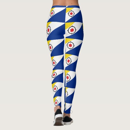 Leggings Drapeau de Bonaire (Dos)