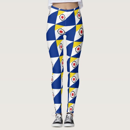 Leggings Drapeau de Bonaire (Devant)