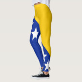 Leggings Drapeau de Bosnie-Herzégovine patriotique (Gauche)
