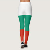 Leggings Drapeau de Bulgarie (Dos)
