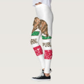 Leggings Drapeau de Californie (Gauche)