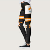 Leggings Drapeau de Chypre (Gauche)