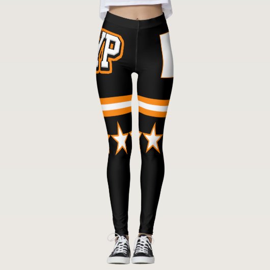 Leggings Drapeau de Chypre (Devant)