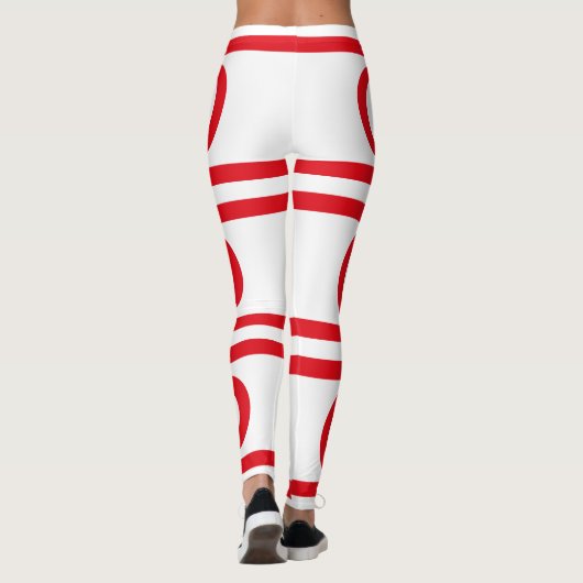 Leggings Drapeau de Chypre du Nord (Dos)