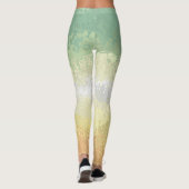 Leggings Drapeau de fierté abstrait genre boho tripant Gend (Dos)