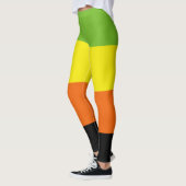 Leggings Drapeau de fierté aromantique (Gauche)