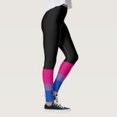 Leggings Drapeau de fierté bisexuel (Droite)