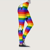 Leggings Drapeau de fierté bispirituel de SlipperyJoe's sym (Droite)
