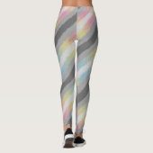 Leggings Drapeau de fierté Demifluid Abstrait Groovy Boho T (Dos)
