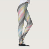 Leggings Drapeau de fierté Demifluid Abstrait Groovy Boho T (Droite)