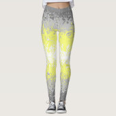 Leggings Drapeau de fierté demigenre abstrait (Devant)