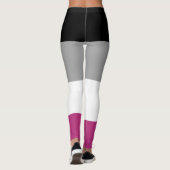 Leggings Drapeau de fierté gynéphile (Dos)