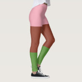 Leggings Drapeau de fierté gynosexuel (Droite)