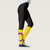 Leggings Drapeau de fierté intersexe (Droite)