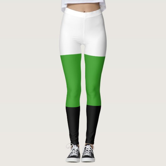 Leggings Drapeau de fierté Neutrois (Devant)