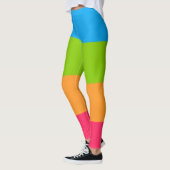 Leggings Drapeau de fierté Panoromantique (Gauche)