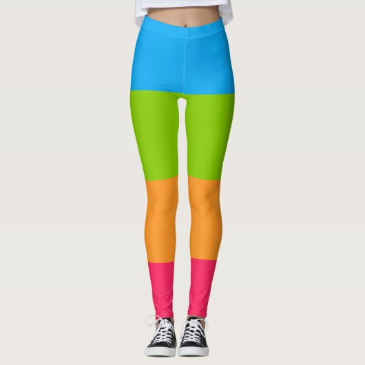 Leggings Drapeau de fierté Panoromantique (Devant)
