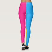Leggings Drapeau de fierté Pansexual LGBTQ (Dos)