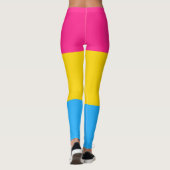 Leggings Drapeau de fierté Pansexual LGBTQ (Dos)