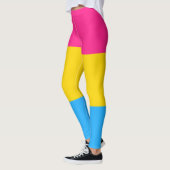 Leggings Drapeau de fierté Pansexual LGBTQ (Gauche)