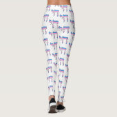 Leggings Drapeau de fierté trans Chai (Dos)