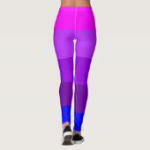 Leggings Drapeau de fierté transgenre alternatif (Dos)