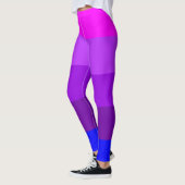 Leggings Drapeau de fierté transgenre alternatif (Gauche)