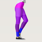 Leggings Drapeau de fierté transgenre alternatif (Droite)