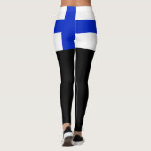Leggings Drapeau de Finlande (Dos)