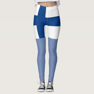 Leggings Drapeau de Finlande