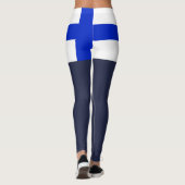 Leggings Drapeau de Finlande (Dos)