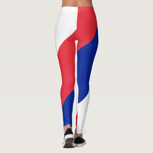 Leggings Drapeau de France (Dos)