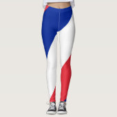 Leggings Drapeau de France (Devant)