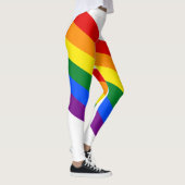 Leggings Drapeau de gay pride d'arc-en-ciel de LGBT (Droite)