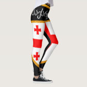 Leggings Drapeau de Géorgie (Droite)