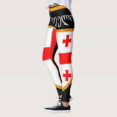 Leggings Drapeau de Géorgie (Gauche)