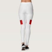 Leggings Drapeau de Géorgie cool (Dos)