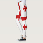 Leggings Drapeau de Géorgie cool (Gauche)