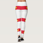 Leggings Drapeau de Guernesey (Dos)