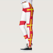 Leggings Drapeau de Guernesey (Gauche)