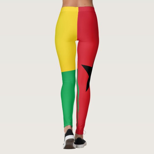 Leggings Drapeau de Guinée Bissau cool (Dos)