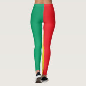 Leggings Drapeau de Guinée Cool (Dos)
