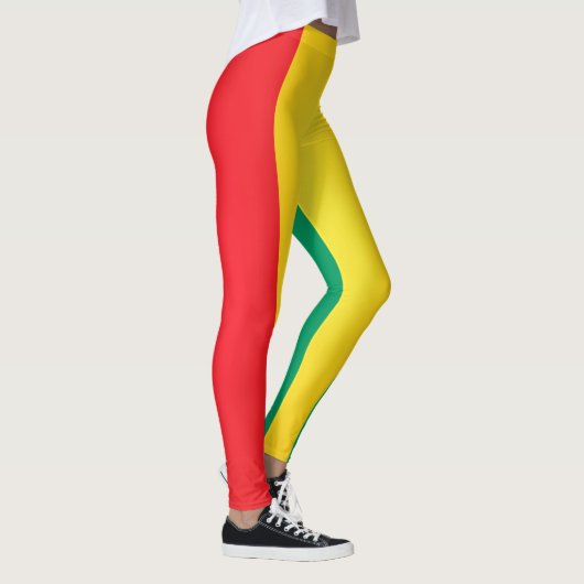 Leggings Drapeau de Guinée Cool (Droite)