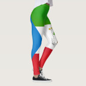 Leggings Drapeau de Guinée équatoriale Cool (Droite)