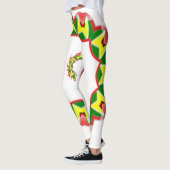 Leggings Drapeau de Guyana (Gauche)